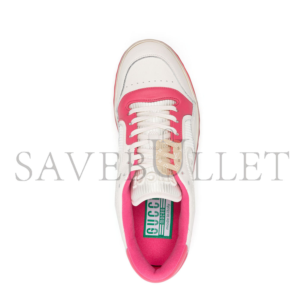 GUCCI MAC80 LEATHER SNEAKERS 749909